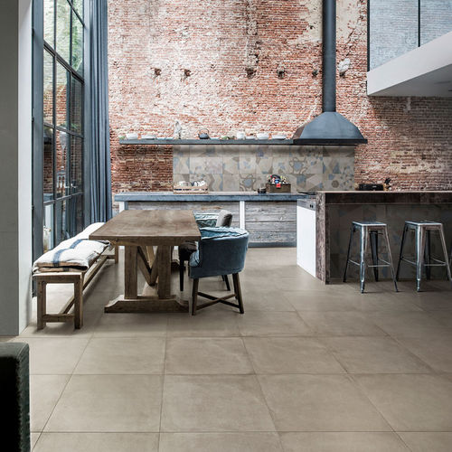 Piastrella in gres porcellanato - CEMENT - CERAMICHE CAESAR - opaca / finitura naturale / da interno