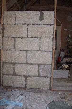 Blocco di calcestruzzo in lana di canapa - CHANVRIBLOC - TECHNICHANVRE - per muro / per parete / ad alte prestazioni