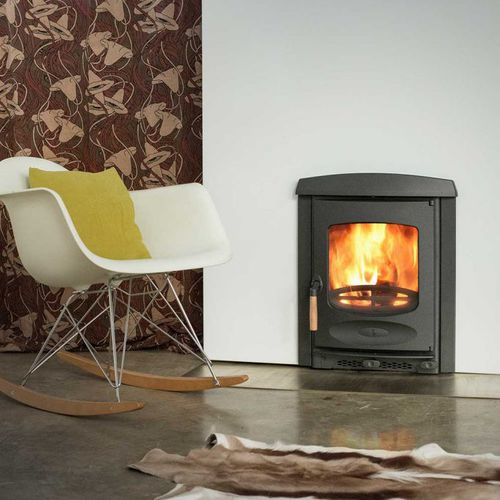Stufa a legna - C-FOUR INSERT - CHARNWOOD - 0 - 5 kW / 5 kW...10 kW / policombustibile