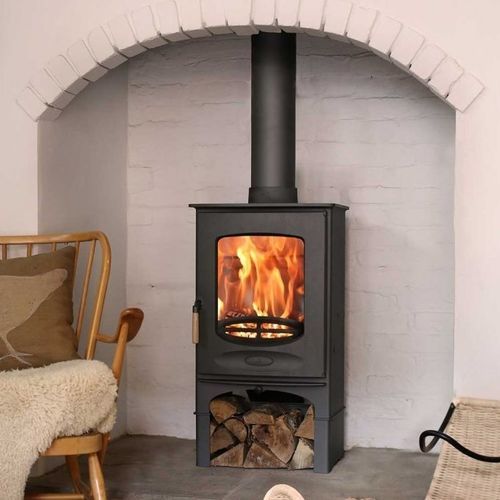 Stufa a legna - C-EIGHT - CHARNWOOD - 5 kW...10 kW / a pavimento / tradizionale