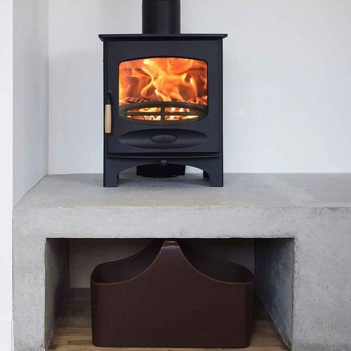 Stufa a legna - C-Five Duo - CHARNWOOD - 0 - 5 kW / 5 kW...10 kW / a pavimento