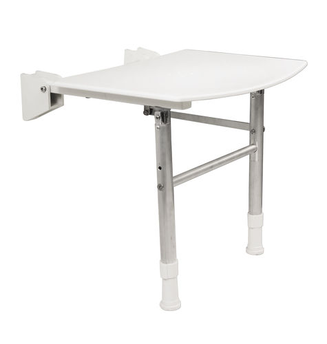 Sedile per doccia ribaltabile - 60480  - PRESTO - da parete / in polipropilene / contract