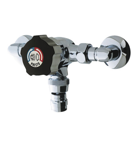 Miscelatore per lavandino - 3500 : 35806 - PRESTO - da parete / temporizzato / in ottone cromato