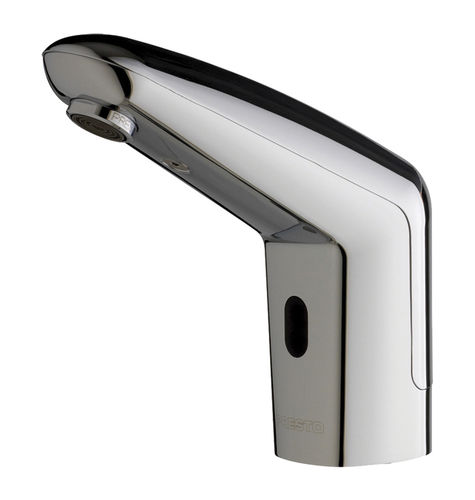 Rubinetto per lavabo - VOLTA® : 55060 - PRESTO - da appoggio / elettronico / in metallo cromato