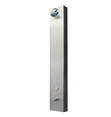 Colonna doccia termostatica - PANNEAU PLP TOUCH®-VERSION LEGIONELLE-INOX-ALIM HAUTE :88700 - PRESTO - contract / in acciaio inossidabile / da parete