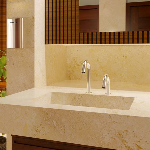 Rubinetto per lavabo - SLIM - PRESTO - da parete / da appoggio / elettronico