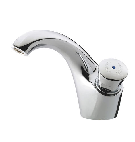 Rubinetto per lavandino - 600S® : 24012 - PRESTO - da appoggio / temporizzato / in ottone cromato