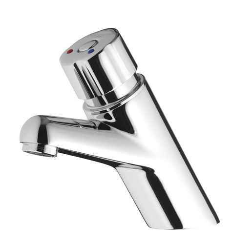 Miscelatore per lavandino - 4000 S® : 28610 - PRESTO - da appoggio / temporizzato / in ottone cromato