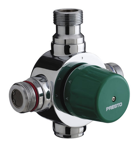 Miscelatore da doccia - PRESTOTHERM : 84008  - PRESTO - da parete / termostatico / in metallo cromato