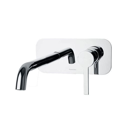 Miscelatore per lavabo - 332003 - RAMON SOLER - da parete / in ottone cromato / in nichel