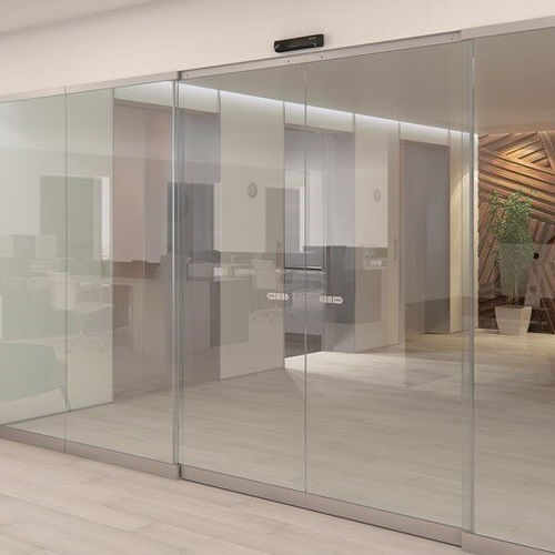 Sistema scorrevole in alluminio - SL500 T - ASSA ABLOY Entrance Systems - per porta in vetro / corridori a scomparsa / contract