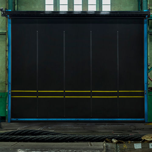 Porta industriale avvolgibile - VR2000  - ASSA ABLOY Entrance Systems - in gomma / automatica / di sicurezza