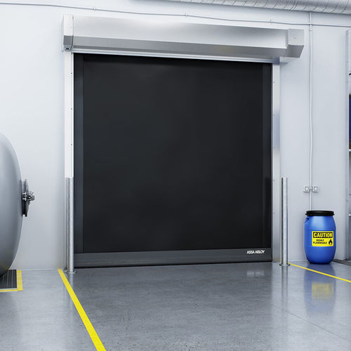 Porta industriale avvolgibile - HS-PX3 - ASSA ABLOY Entrance Systems - in acciaio inossidabile / in PVC / automatica