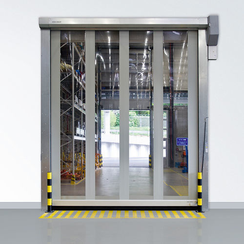 Porta industriale avvolgibile - RR392 - ASSA ABLOY Entrance Systems - in alluminio anodizzato / in PVC / automatica