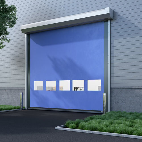 Porta industriale avvolgibile - HS-Series - ASSA ABLOY Entrance Systems - in PVC / automatica / di sicurezza