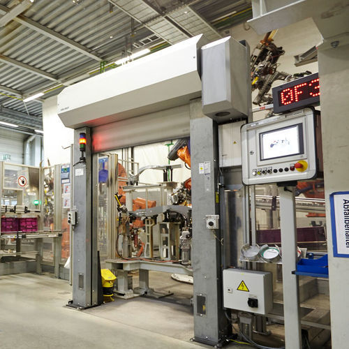 Porta industriale avvolgibile - RP2000  - ASSA ABLOY Entrance Systems - in alluminio / in acciaio galvanizzato / in alluminio anodizzato