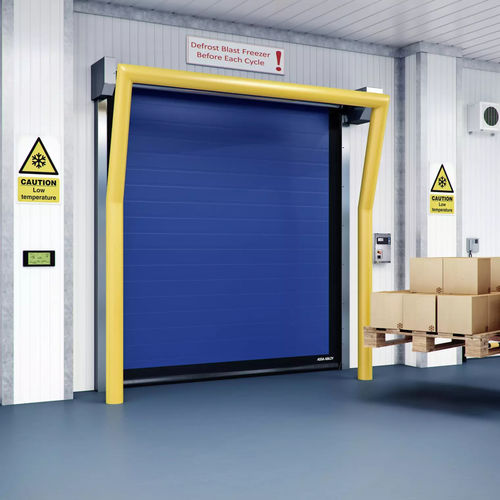 Porta industriale avvolgibile - HS9010PFR - ASSA ABLOY Entrance Systems - in acciaio galvanizzato / in acciaio inossidabile / automatica