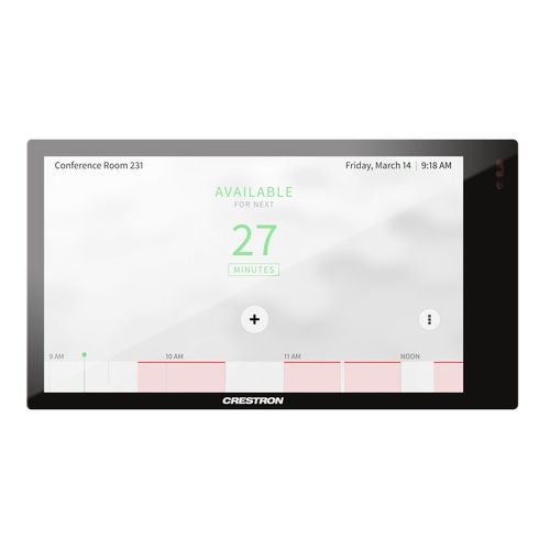Touch screen per sistema domotico - TSW-570-B-S - CRESTRON - a muro / con display digitale / personalizzabile