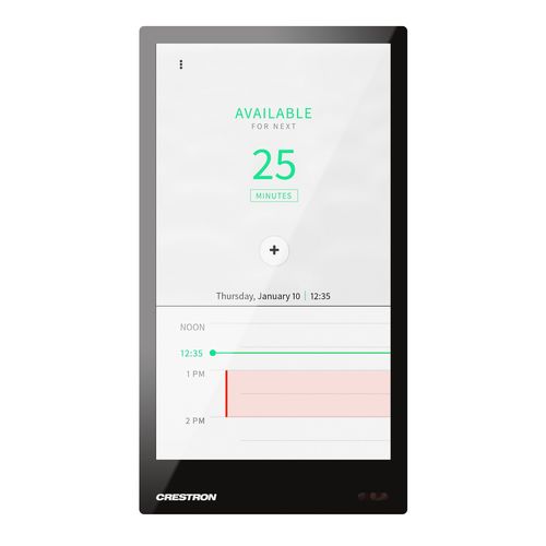 Touch screen per sistema domotico - TSW-570P-B-S - CRESTRON - a muro / personalizzabile / con display digitale