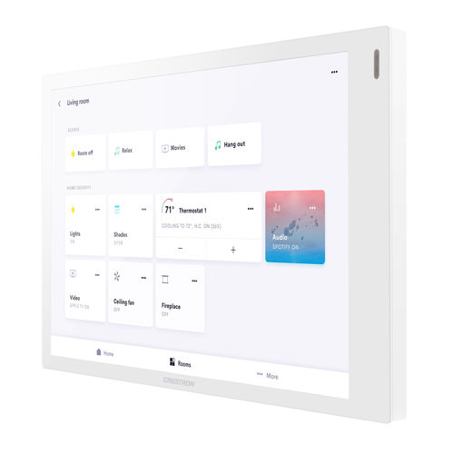 Touch screen per sistema domotico - TSW-770R-W - CRESTRON - a muro / wireless / con display digitale