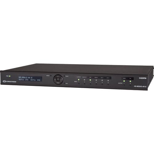 Sistema domotico per impianto stereo - HD-MD6X2-4K-E - CRESTRON - per video / per comunicazioni / da interno