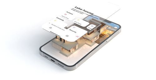 Sistema domotico per lampadario - OS 4 - CRESTRON - per impianto stereo / per video / per home cinema