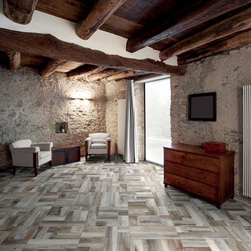 Piastrella in gres porcellanato - UNIVERSAL OAK - Dado Ceramica - a rilievo / da esterno / da cucina