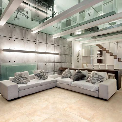 Piastrella in gres porcellanato - TOUCH FEEL - Dado Ceramica - levigata / da sala / da parete