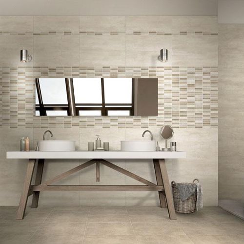 Piastrella in gres porcellanato - PLANET - Dado Ceramica - levigata / da bagno / da parete