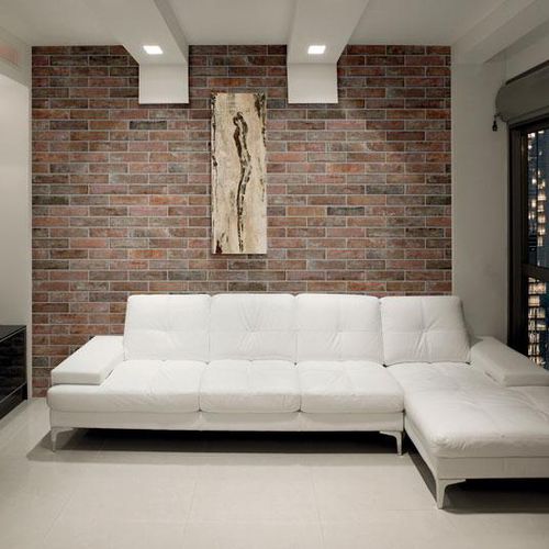 Piastrella in gres porcellanato - BRICKONE - Dado Ceramica - levigata / da interno / da esterno