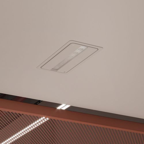 Illuminazione di emergenza da soffitto - NAOS - Daisalux - rettangolare / LED / in ABS