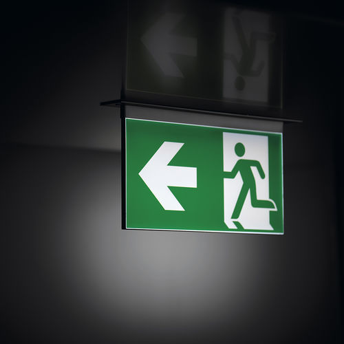 Illuminazione di emergenza da soffitto - IKUS 3216 - Daisalux - a muro / da incasso a soffitto / sospesa