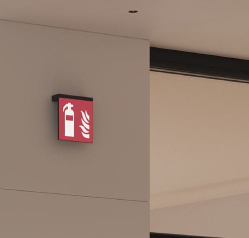 Illuminazione di emergenza da soffitto - IKUS 2222 - Daisalux - a muro / da incasso a soffitto / sospesa