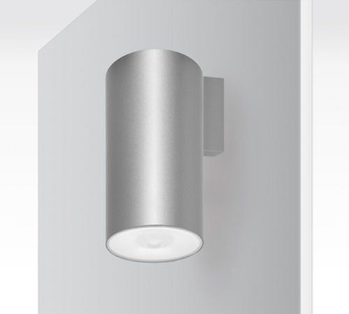 Illuminazione di emergenza a muro - LENS (ESP) - Daisalux - rotonda / LED / in alluminio