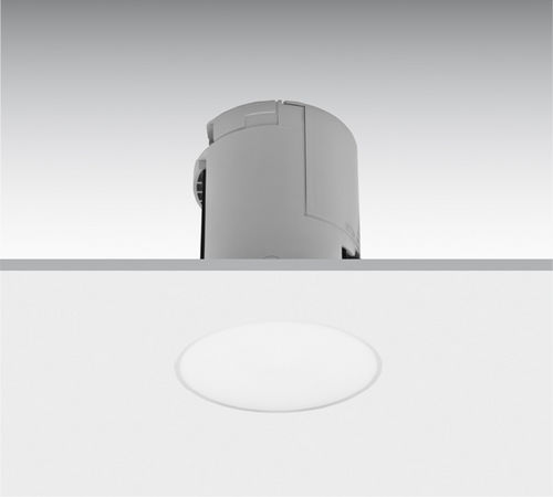 Illuminazione di emergenza ad incasso - LENS (SEN) - Daisalux - rotonda / LED / in policarbonato