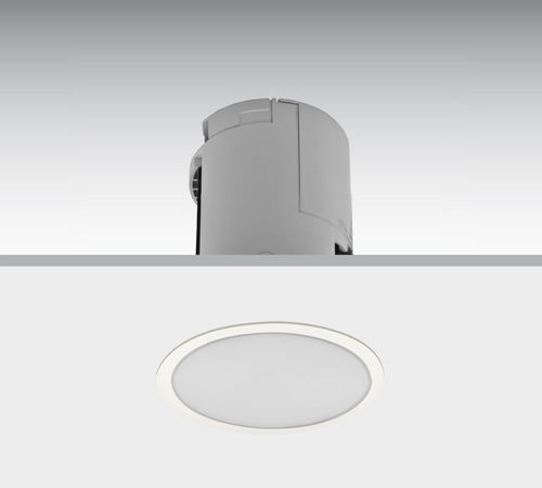 Illuminazione di emergenza ad incasso - LENS (MET) - Daisalux - rotonda / LED / in policarbonato