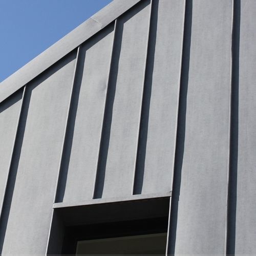 Copertura in alluminio - Horizon 500 - DAL'ALU - con giunti a doppia aggraffatura / colorata
