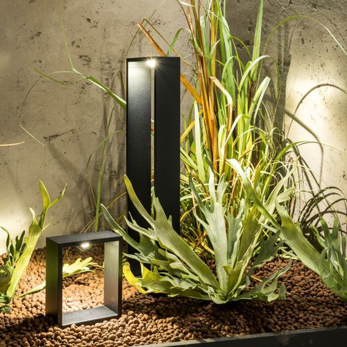 Lampioncino da giardino - ELBO BRIDGE P  - DELTA LIGHT - contemporaneo / in alluminio / LED