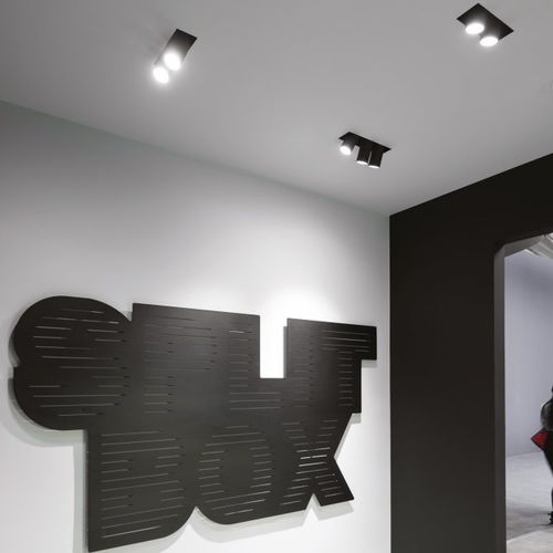 Faretto da incasso a soffitto - SPLITBOX  - DELTA LIGHT - LED / rettangolare / IP20