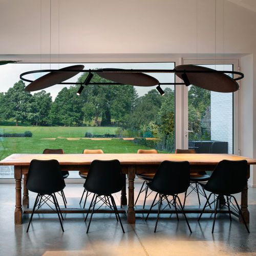 Lampada a sospensione - SOLISCAPE  - DELTA LIGHT - in metallo / contemporanea / con cavo