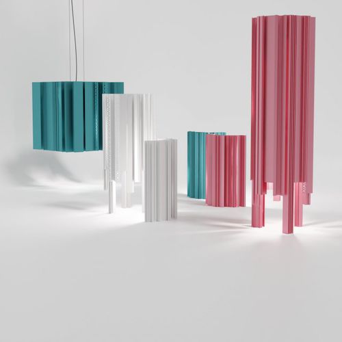Lampada a sospensione - HIGH PROFILE  - DELTA LIGHT - da pavimento / portatile / in alluminio