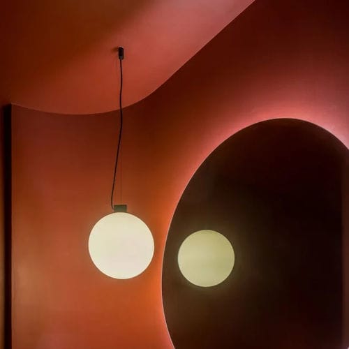 Lampada a sospensione - OONO - DELTA LIGHT - in metallo / in vetro / contemporanea