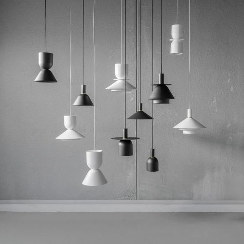 Lampada a sospensione - CUPPA  - DELTA LIGHT - in metallo / contemporanea / con cavo