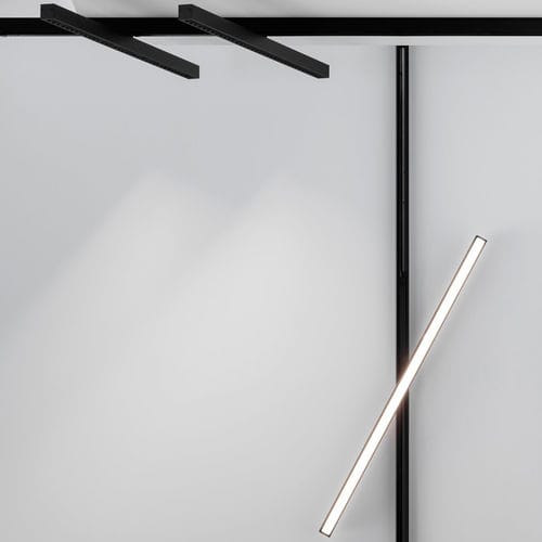 Faretti a binario LED - LINE  - DELTA LIGHT - lineare / in metallo / contract