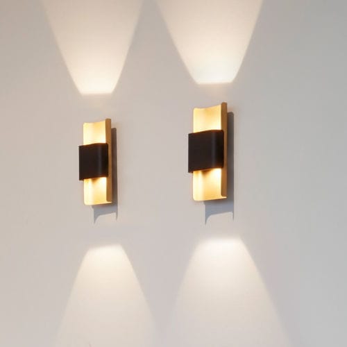 Applique contemporanea - WANT-IT   - DELTA LIGHT - da interno / da esterno / in alluminio