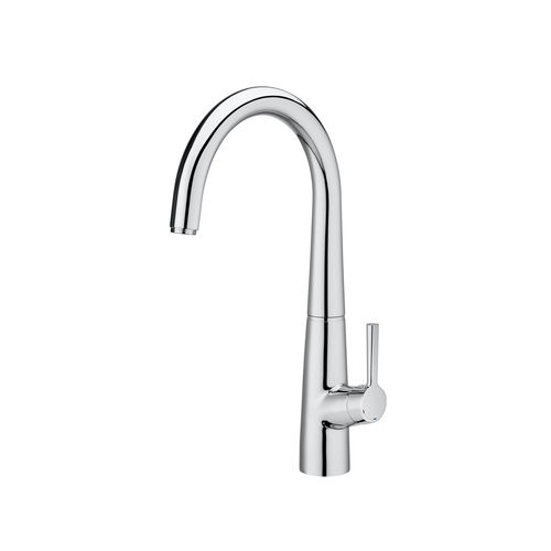 Miscelatore da appoggio - SYRA: A5A842AC00 - ROCA - in metallo cromato / da cucina / 1 foro