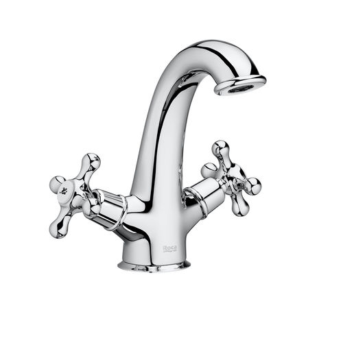 Miscelatore doppio comando per lavabo - CARMEN  - ROCA - da appoggio / in ottone / da interno
