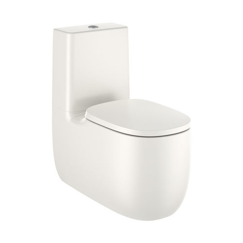 WC da appoggio - BEYOND - ROCA - in porcellana / senza brida / moderno