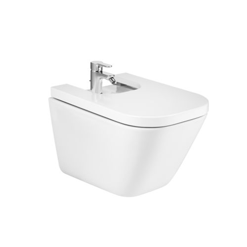 Bidet sospeso - THE GAP SQUARE   - ROCA - in porcellana