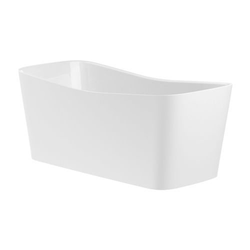 Vasca da bagno ad isola - MAUI SQUARE STONEX®   - ROCA - in composito / bianca